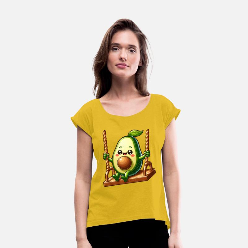 Avocado on a Swing