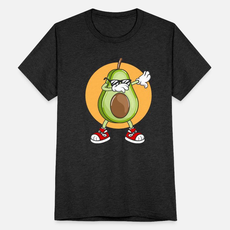 Avocado Punk Dabbing Cool with Sunglasses Fruit