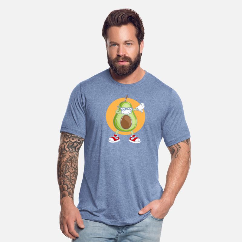 Avocado Punk Dabbing Cool with Sunglasses Fruit