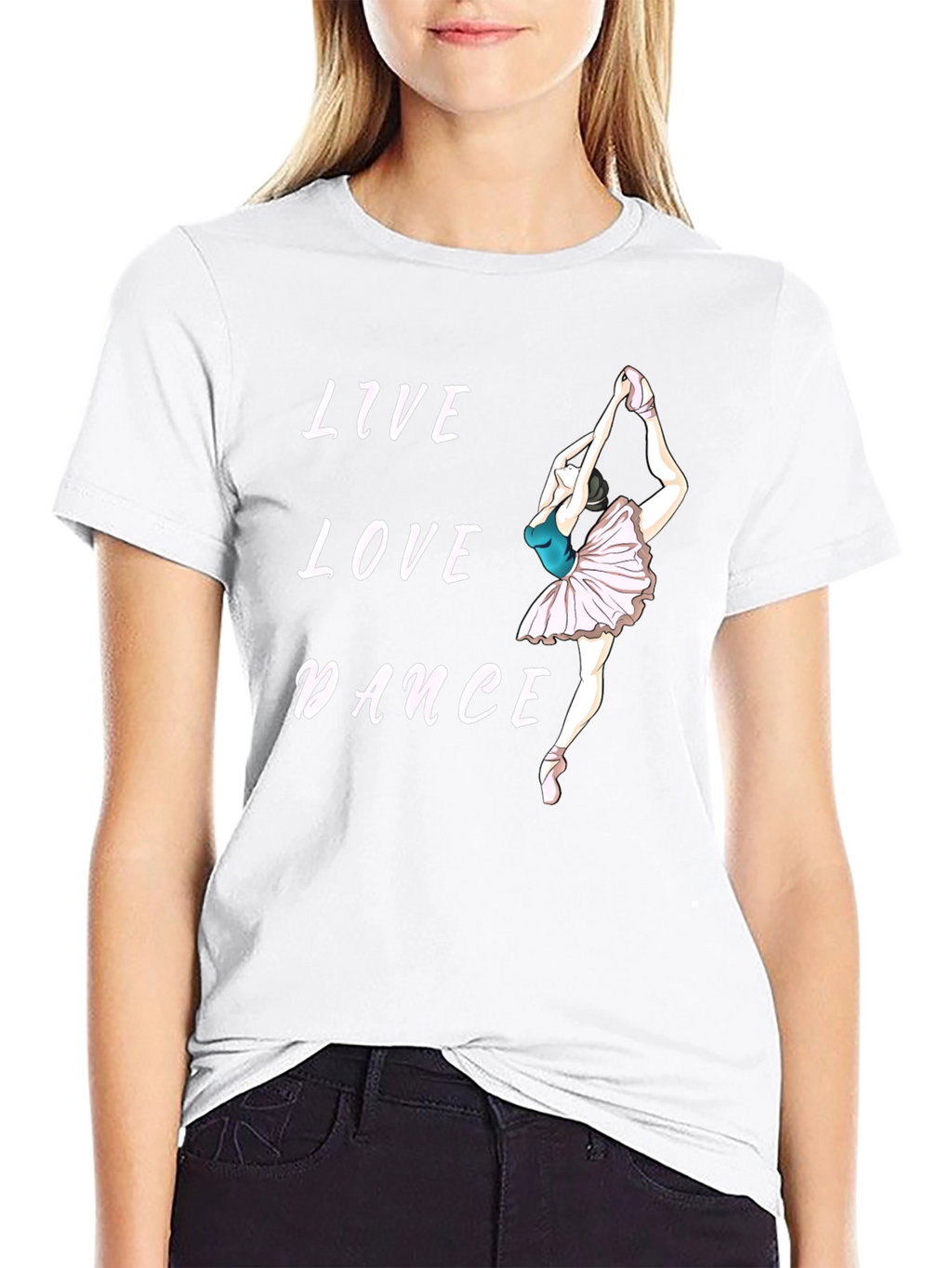 Live Love Dance Graphic T-Shirt