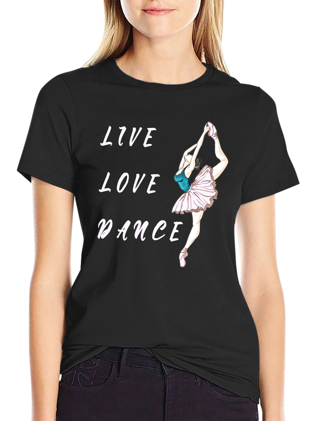 Live Love Dance Graphic T-Shirt