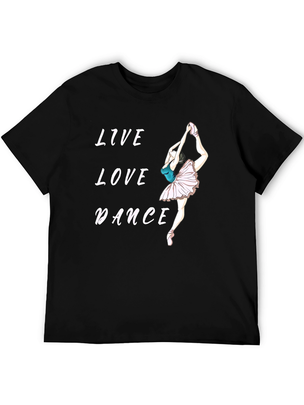 Live Love Dance Graphic T-Shirt