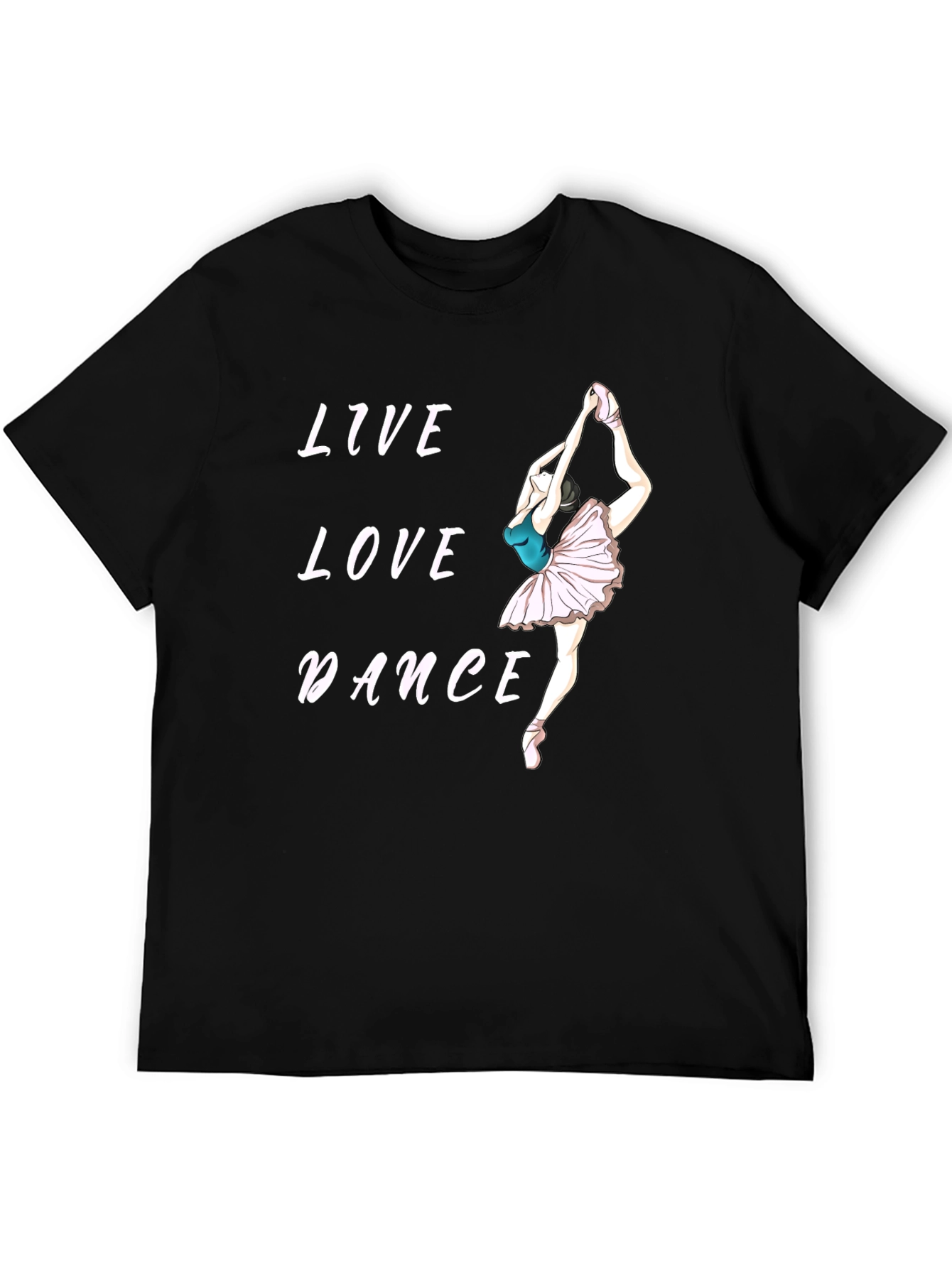 Live Love Dance Graphic T-Shirt