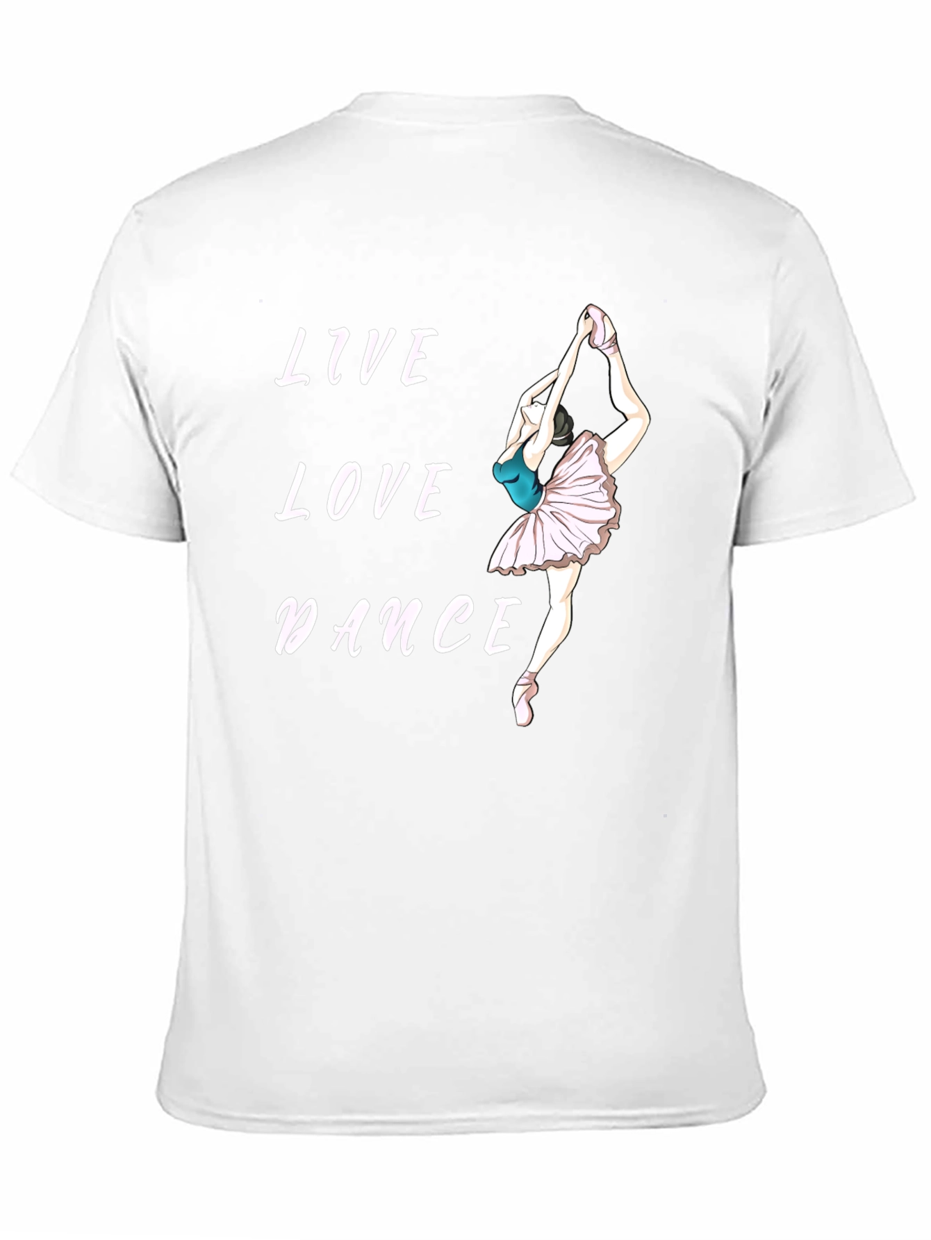 Live Love Dance Graphic T-Shirt
