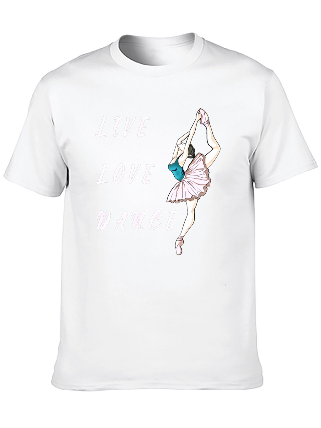 Live Love Dance Graphic T-Shirt