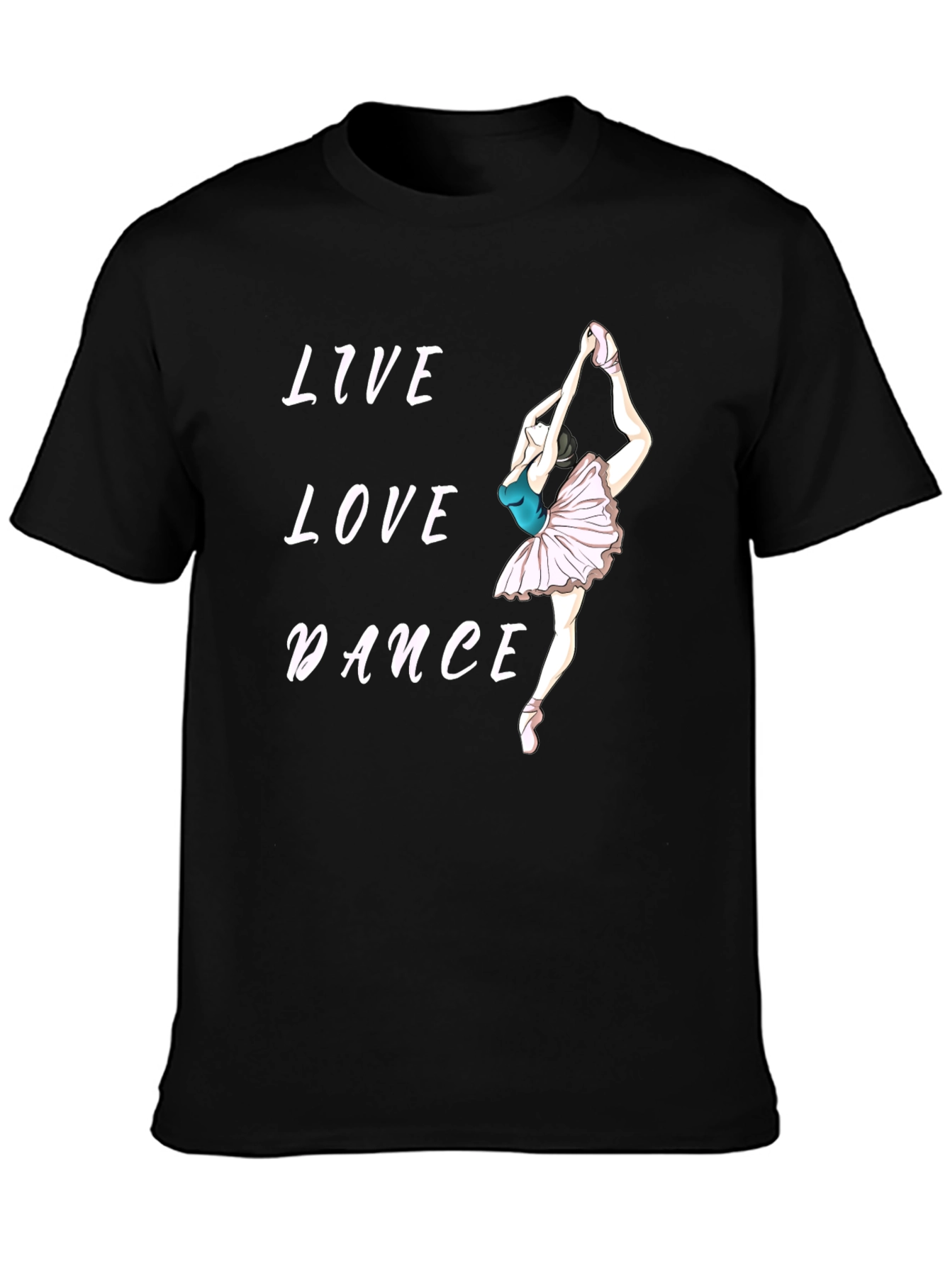 Live Love Dance Graphic T-Shirt