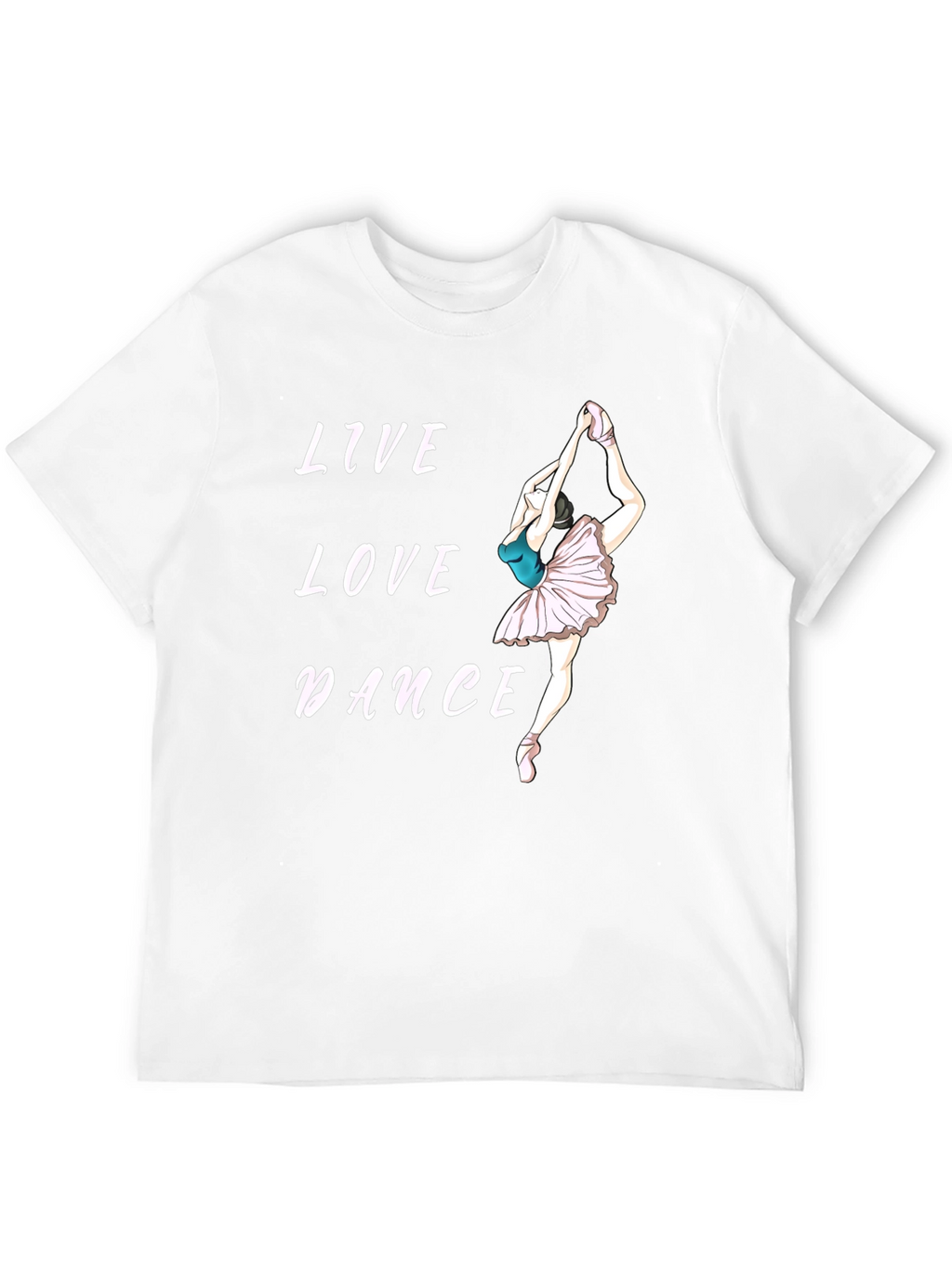 Live Love Dance Graphic T-Shirt