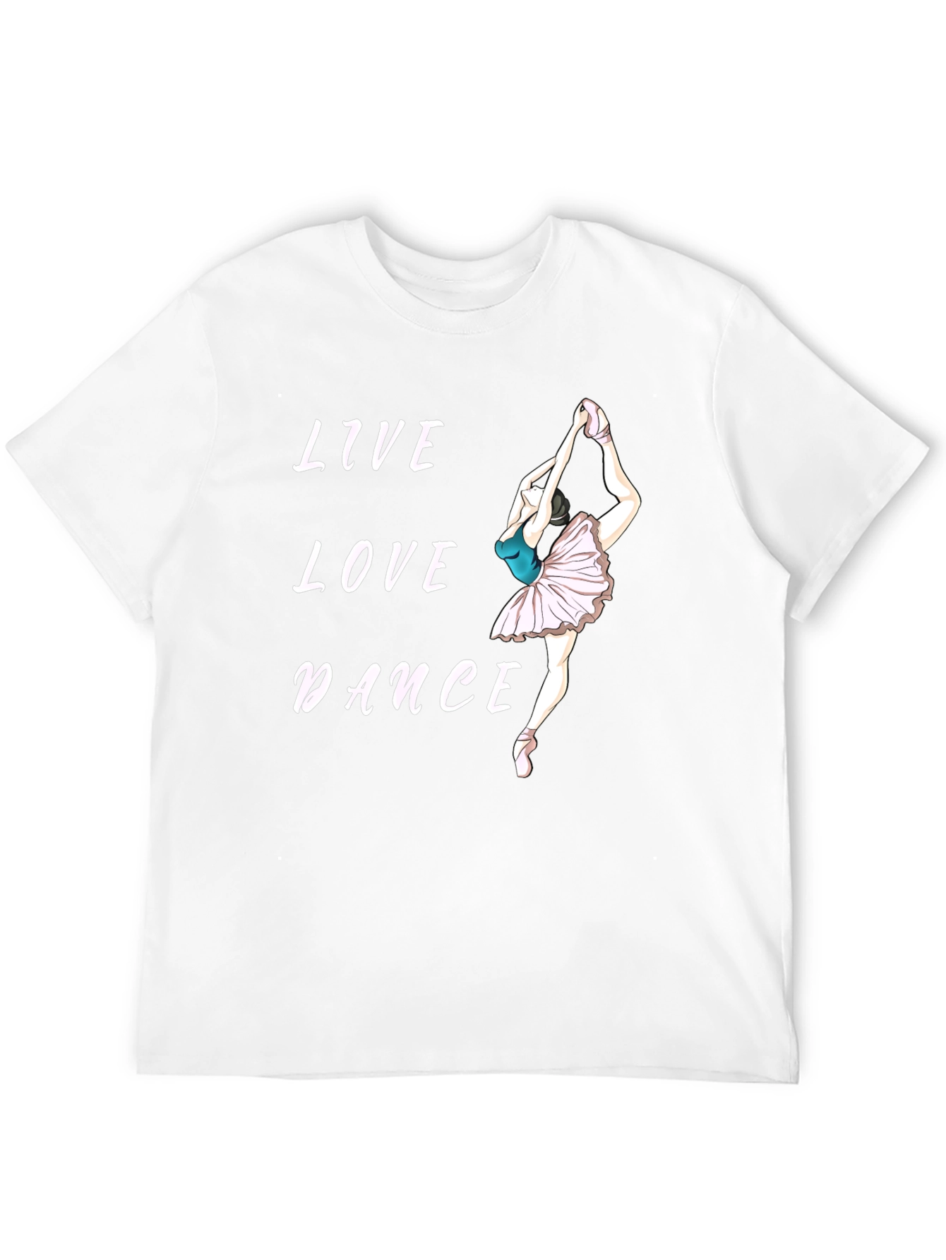 Live Love Dance Graphic T-Shirt