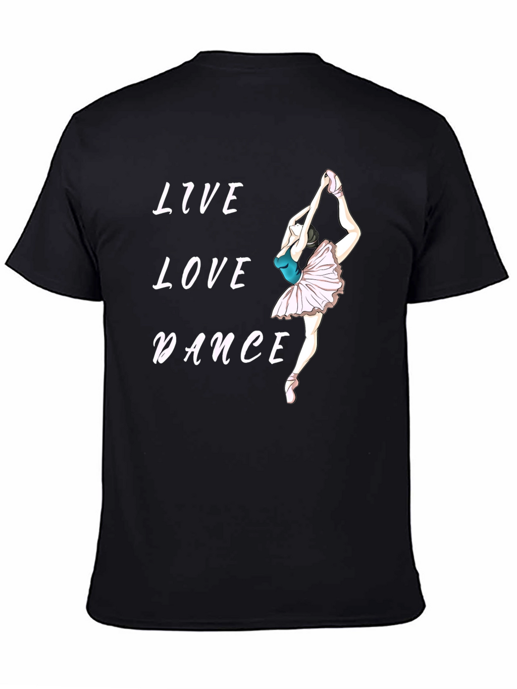 Live Love Dance Graphic T-Shirt