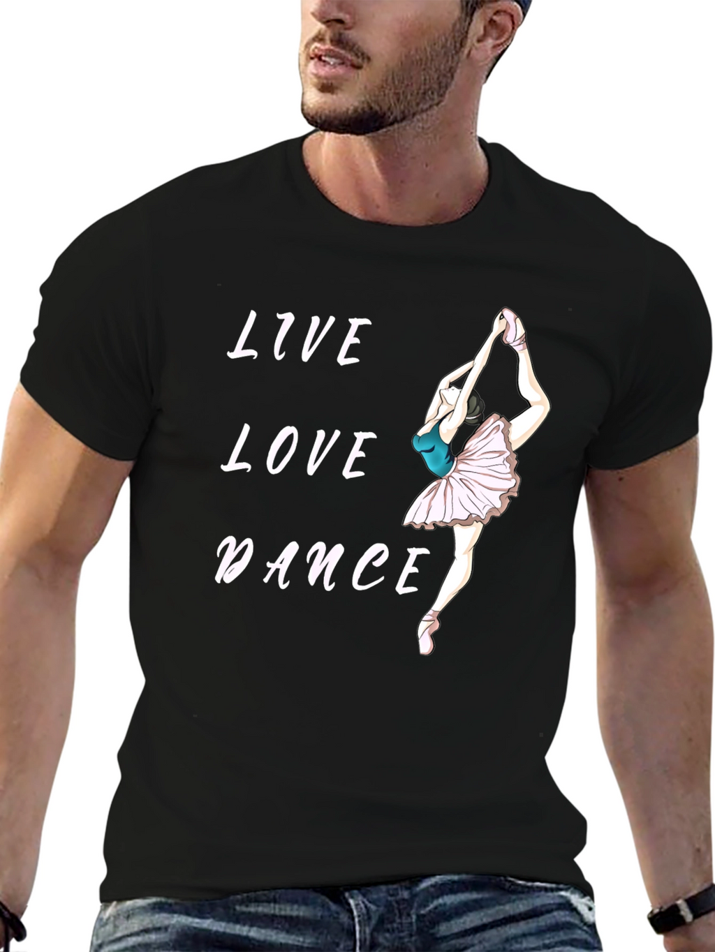 Live Love Dance Graphic T-Shirt