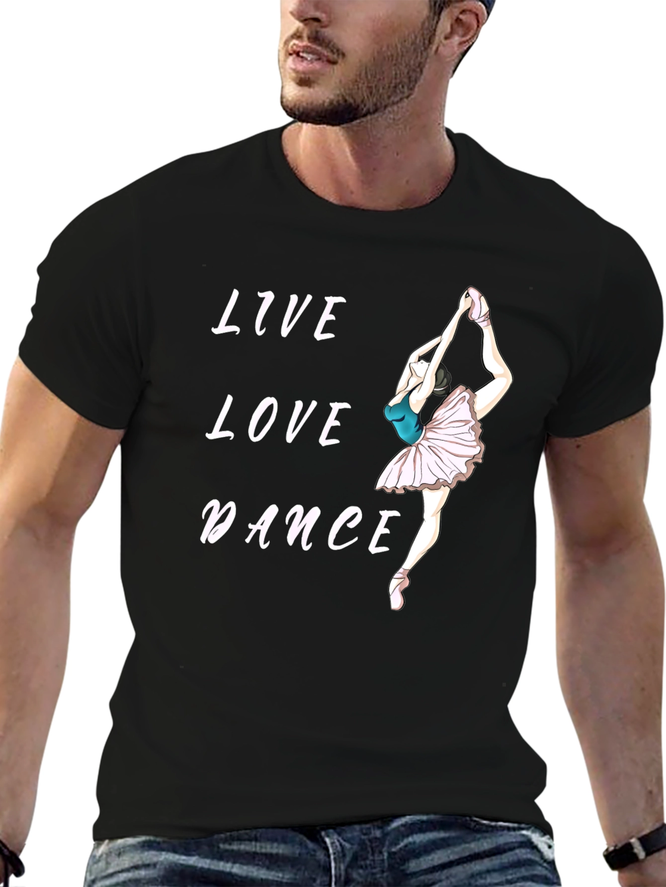 Live Love Dance Graphic T-Shirt