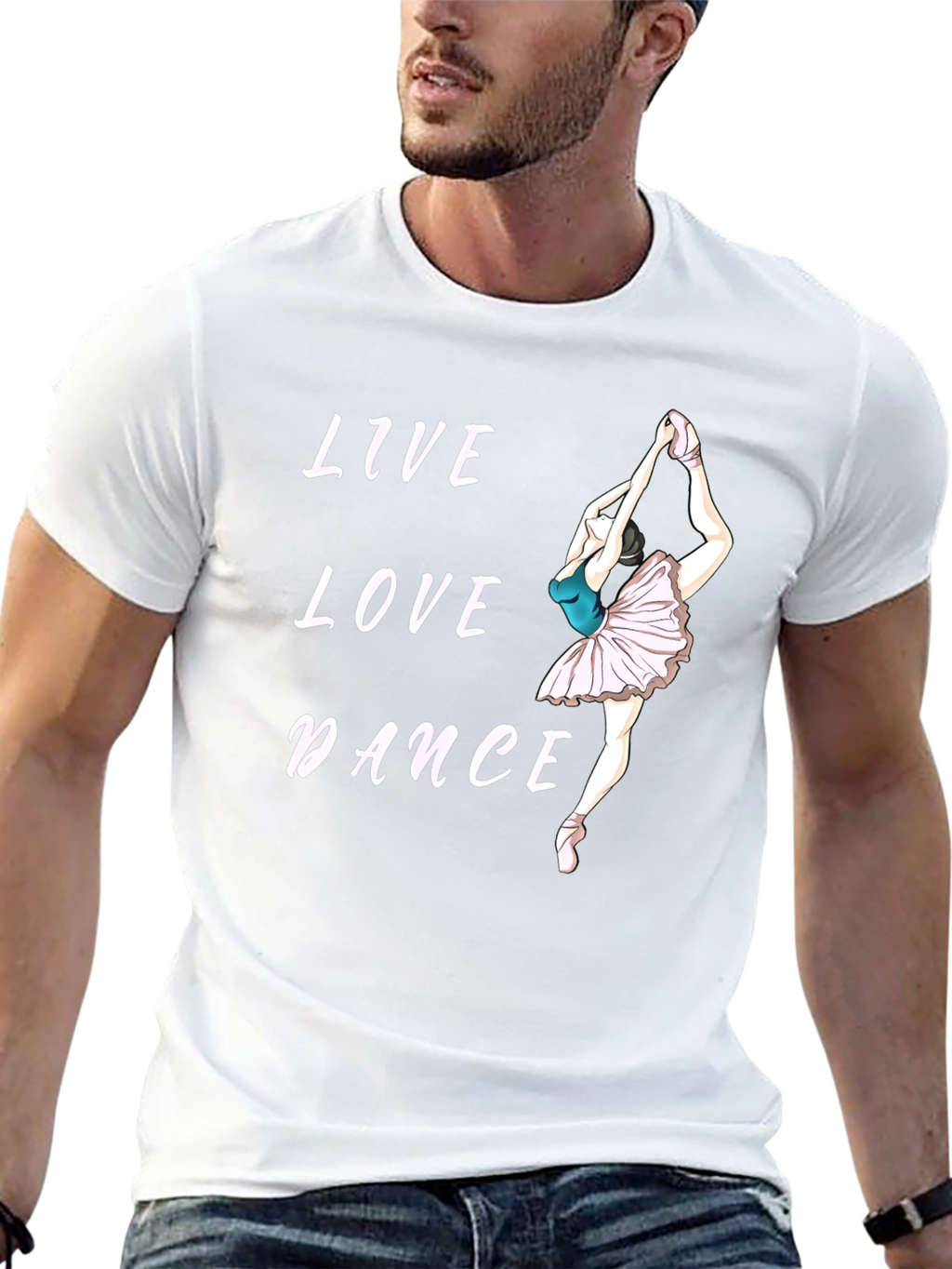 Live Love Dance Graphic T-Shirt