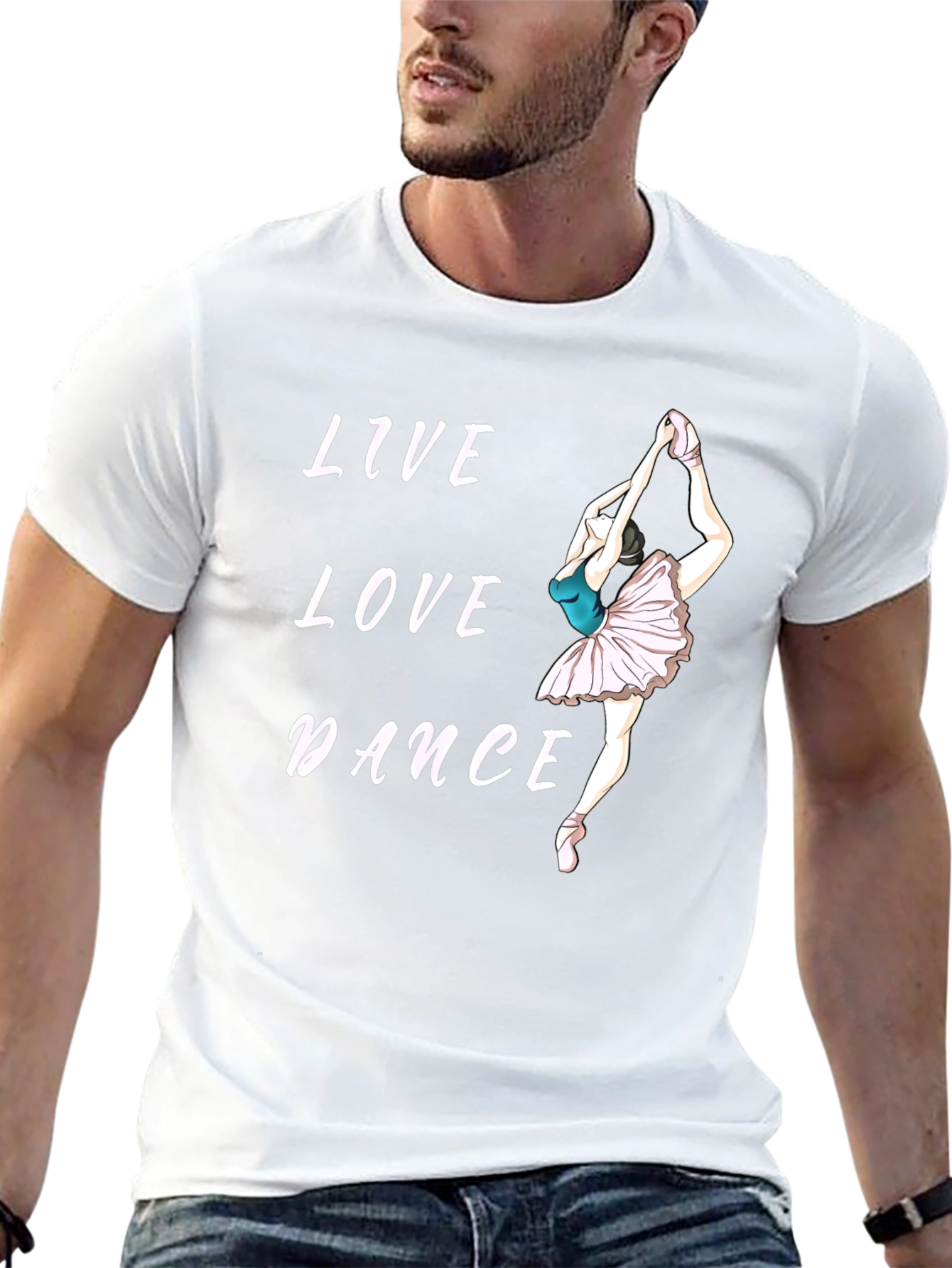 Live Love Dance Graphic T-Shirt