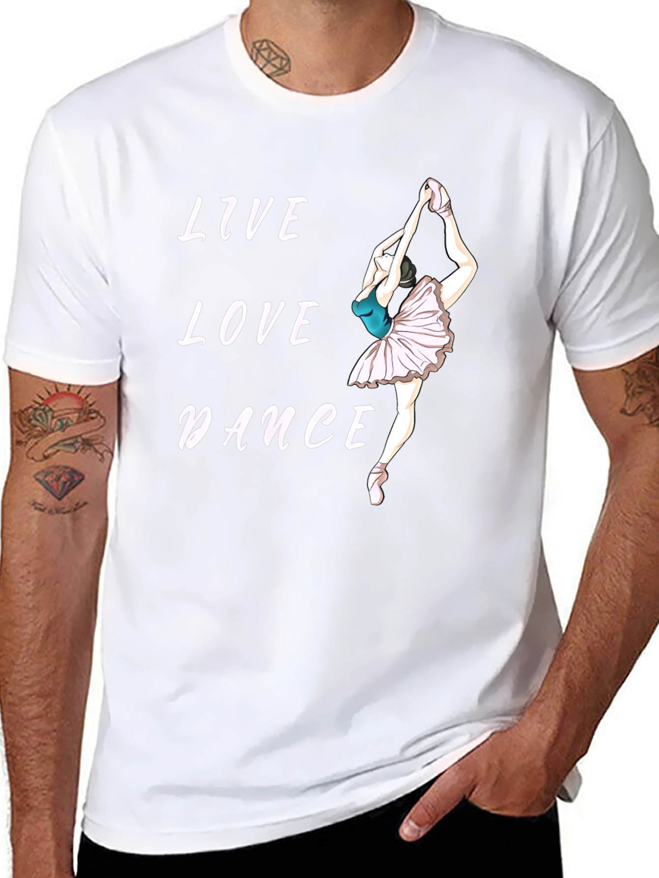 Live Love Dance Graphic T-Shirt