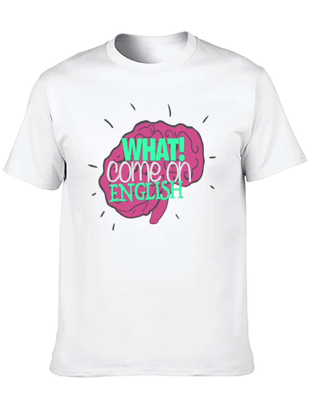 Brainy English Teacher T-Shirt