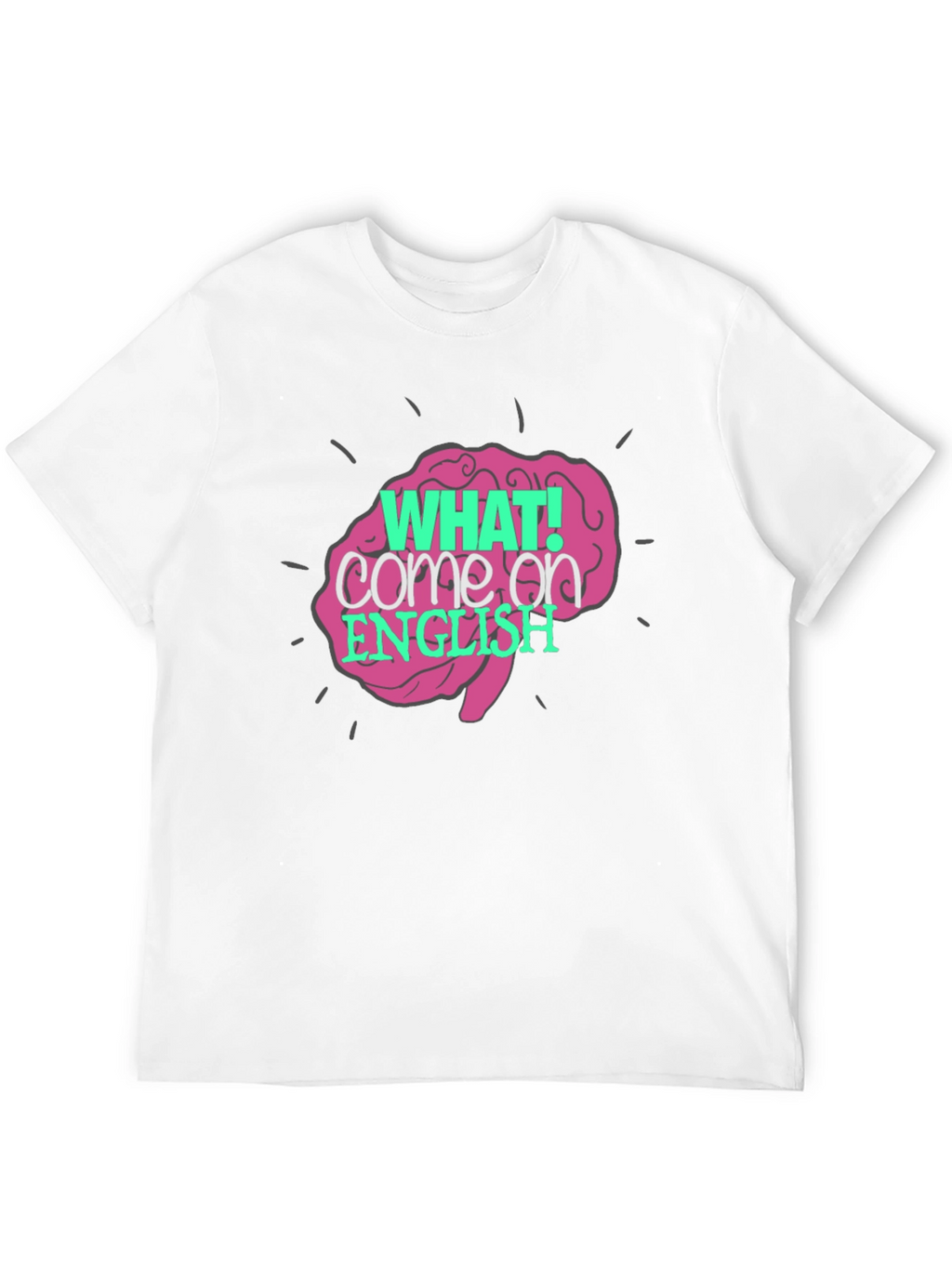Brainy English Teacher T-Shirt