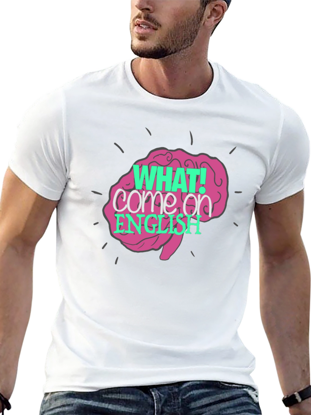 Brainy English Teacher T-Shirt