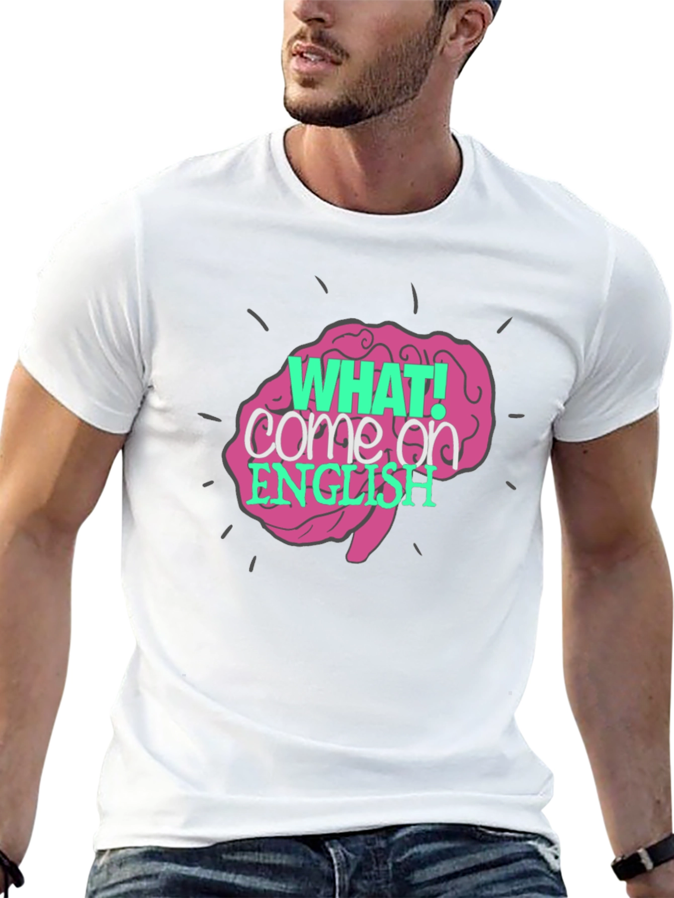 Brainy English Teacher T-Shirt