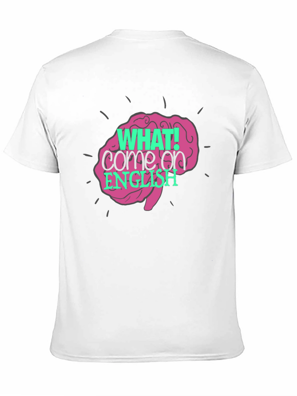 Brainy English Teacher T-Shirt