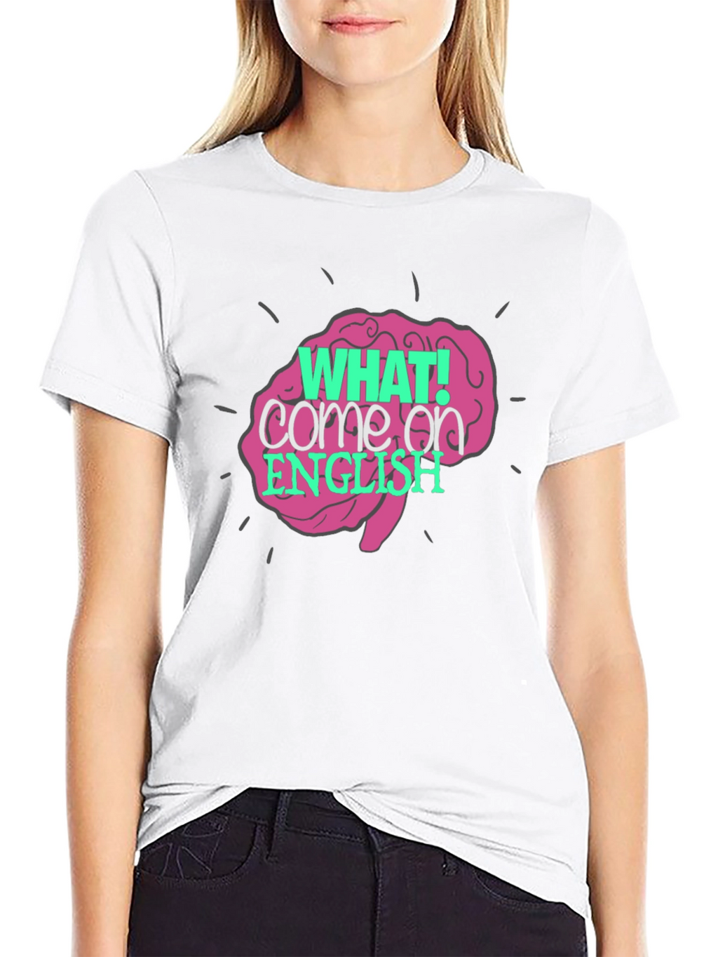 Brainy English Teacher T-Shirt