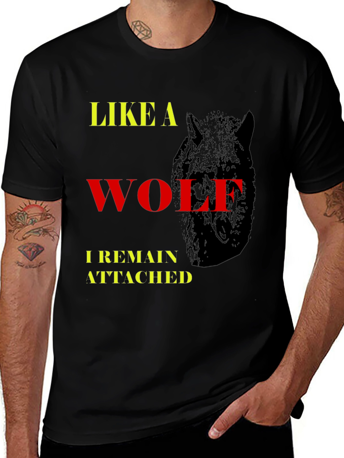Like a Wolf Graphic Tee
