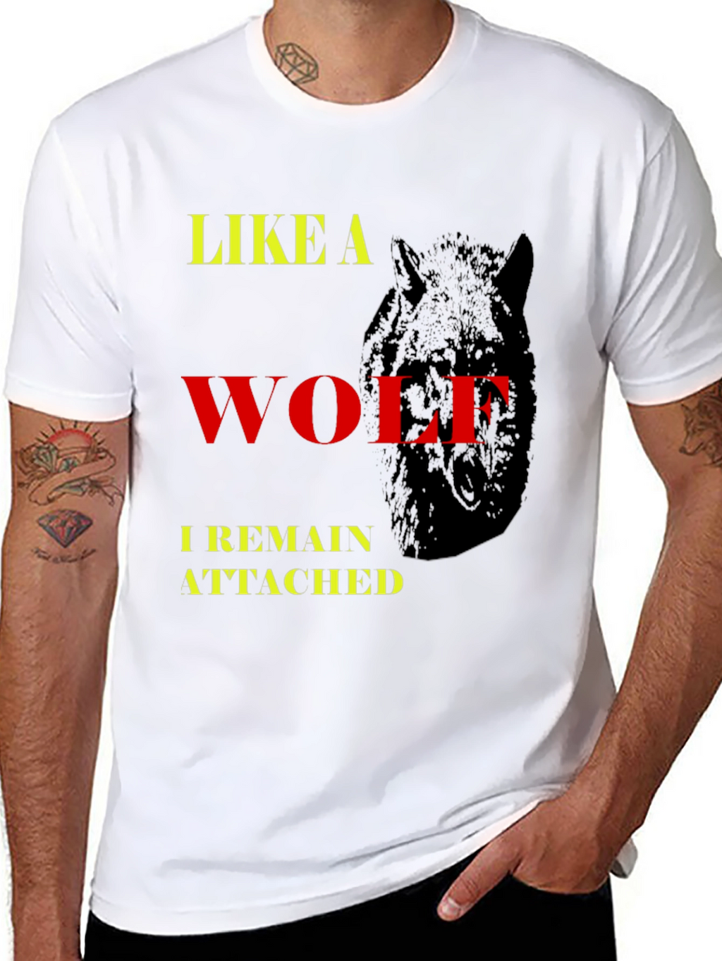 Like a Wolf Graphic Tee
