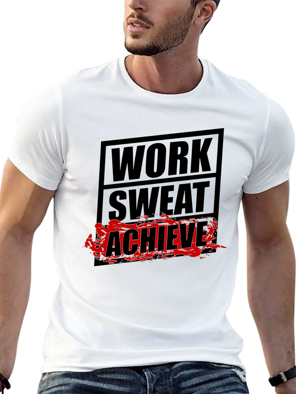 Work Sweat Achieve Graphic Tee
