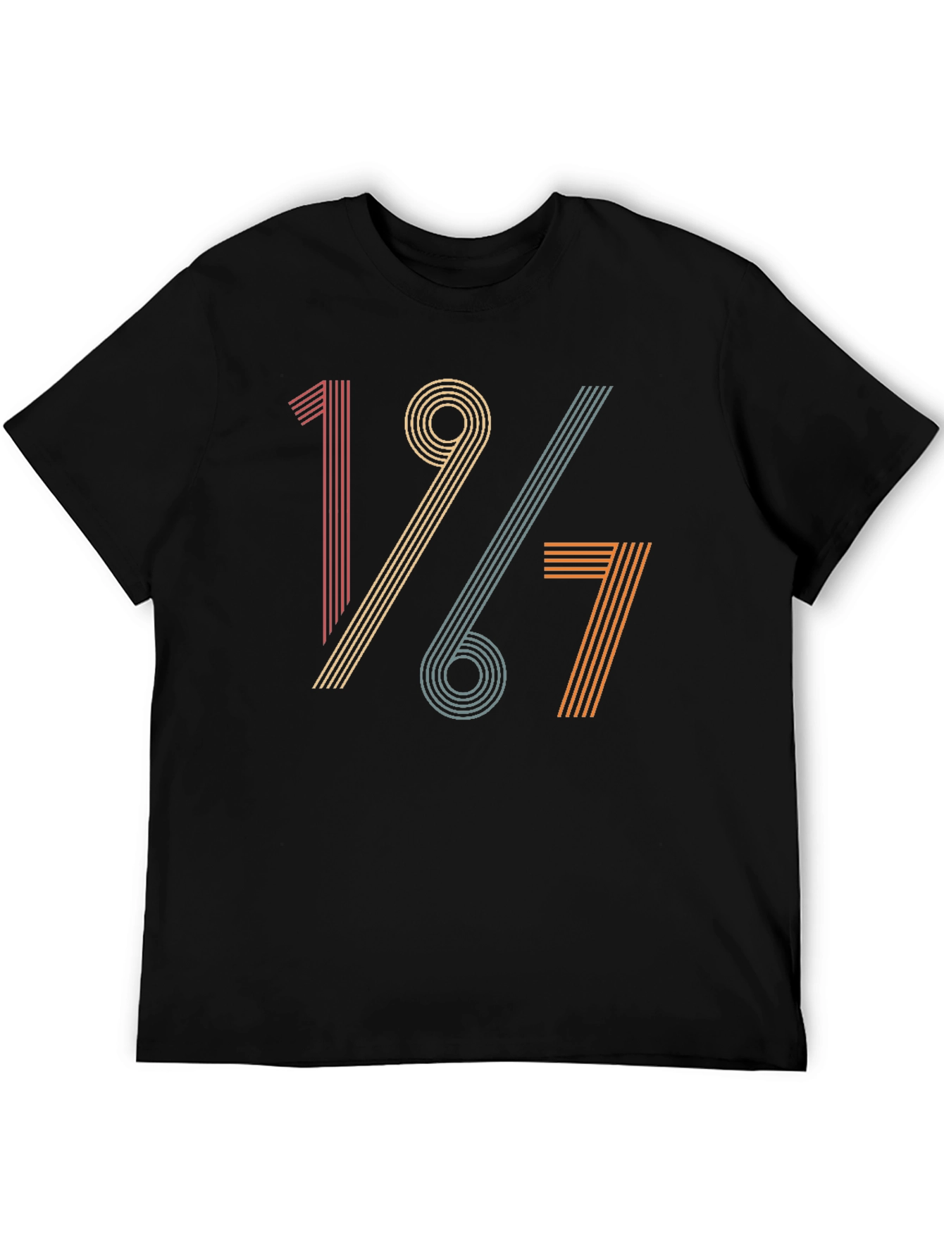 Retro 1967 Graphic Tee - Vintage Birthday T-Shirt