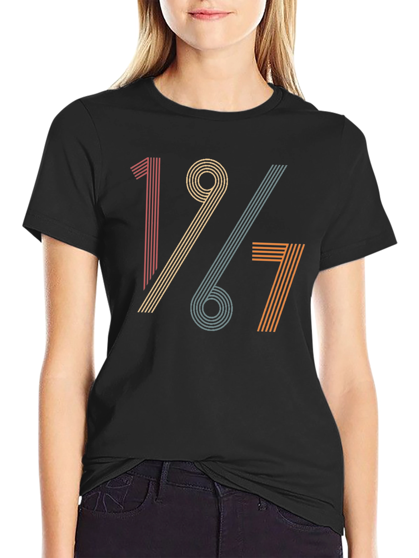 Retro 1967 Graphic Tee - Vintage Birthday T-Shirt
