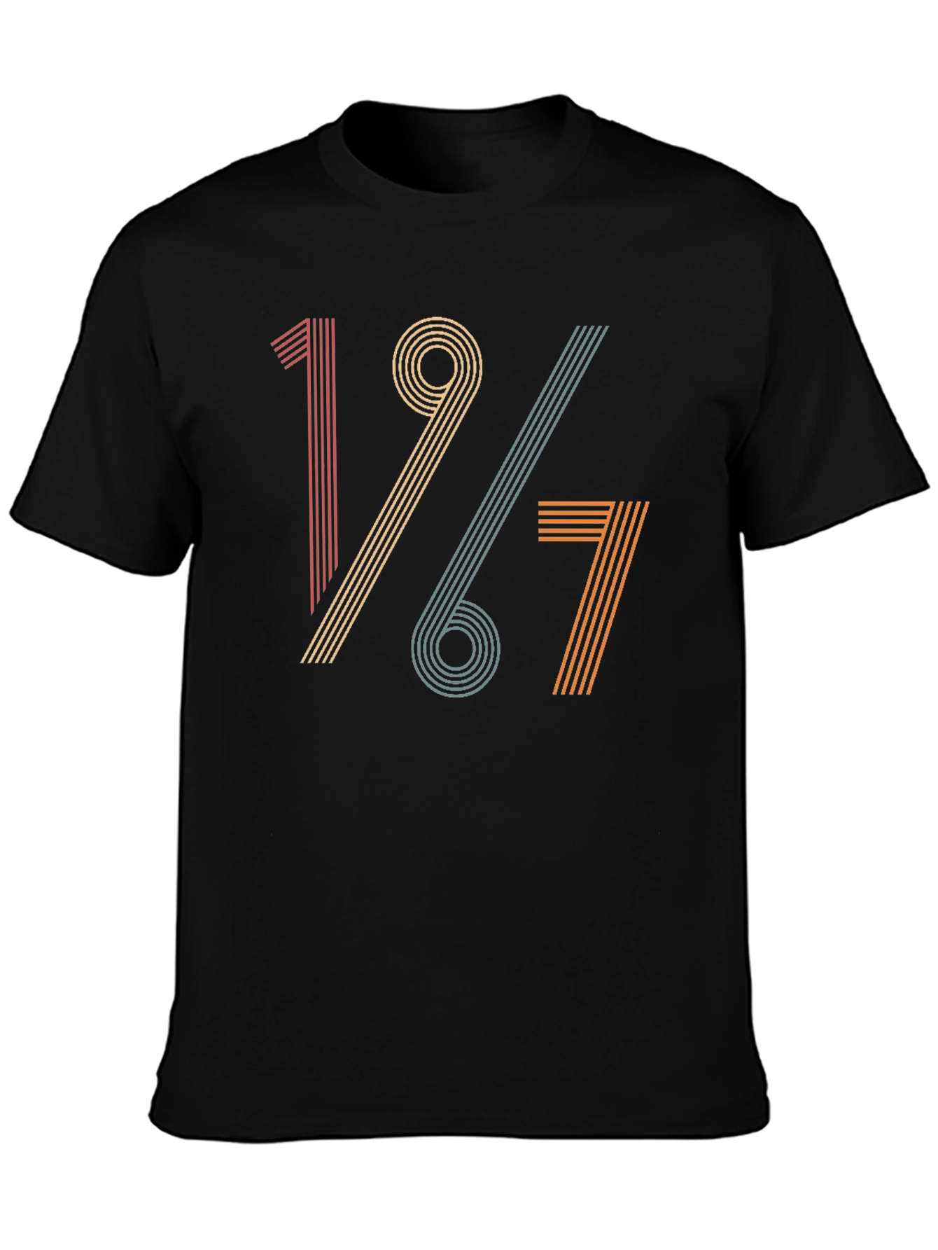 Retro 1967 Graphic Tee - Vintage Birthday T-Shirt