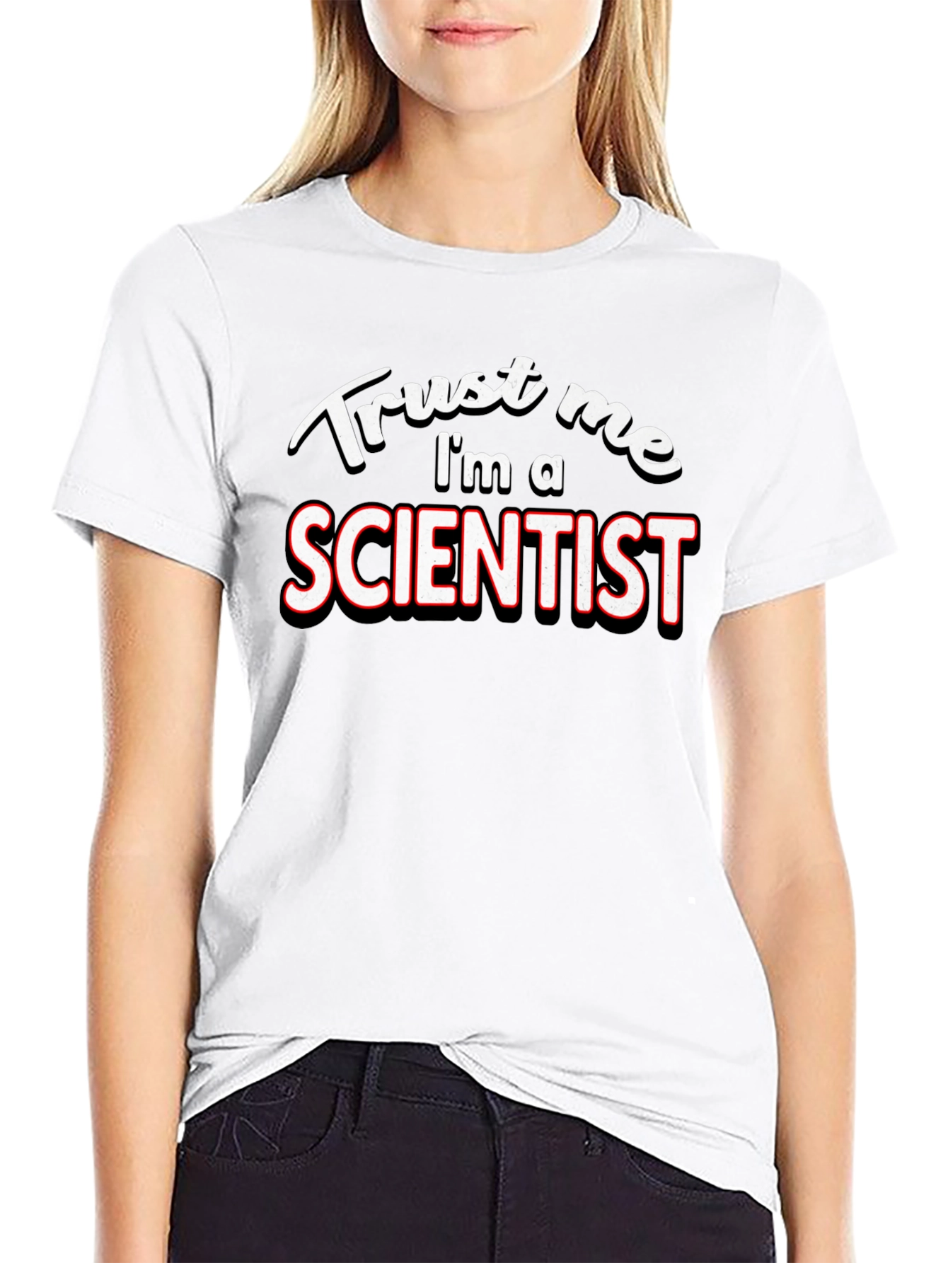 Trust Me Im a Scientist Black T-Shirt