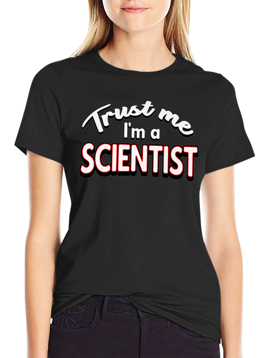 Trust Me Im a Scientist Black T-Shirt