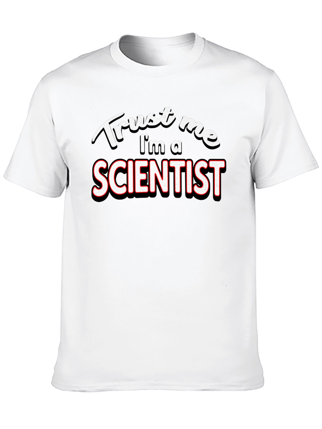 Trust Me Im a Scientist Black T-Shirt