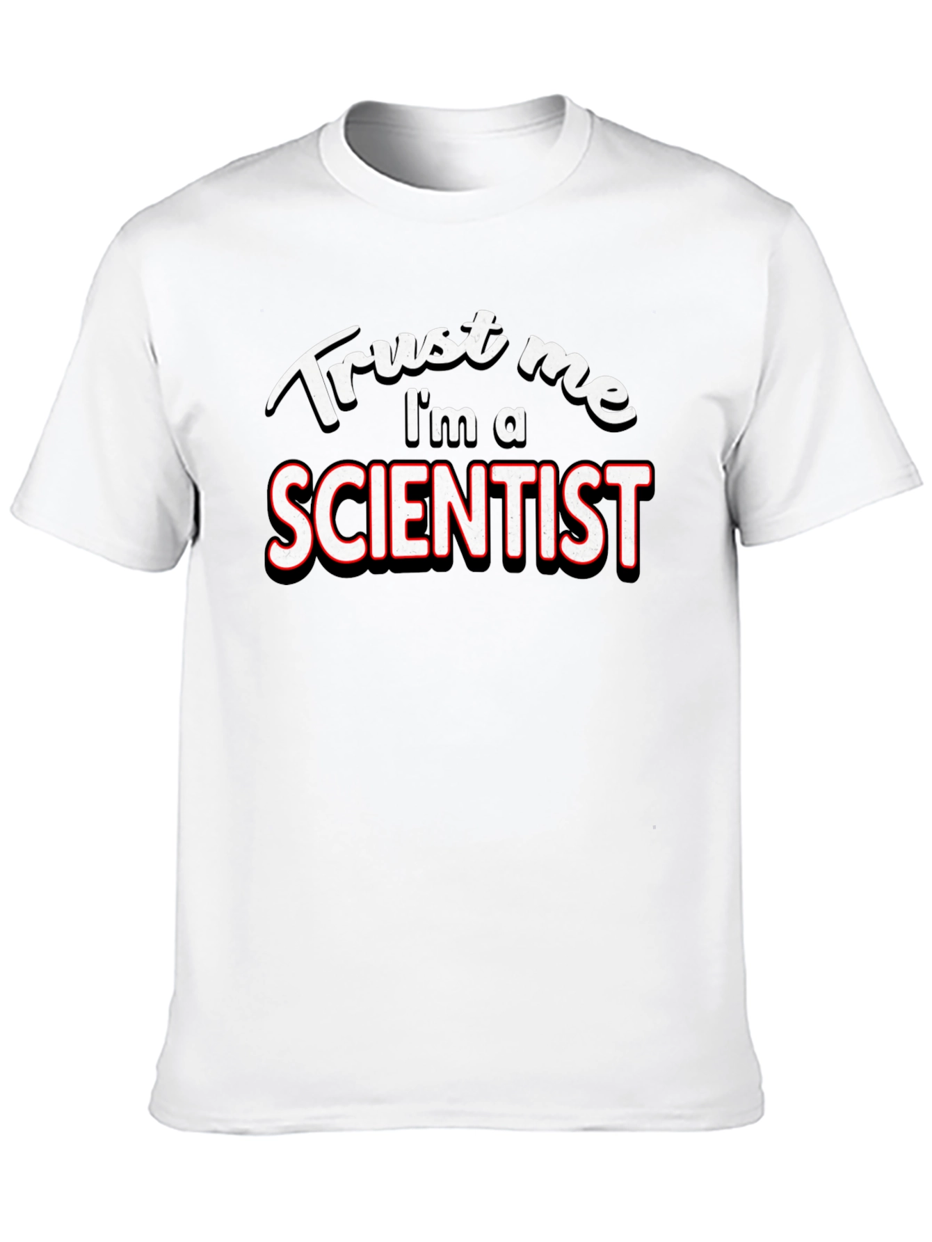 Trust Me Im a Scientist Black T-Shirt