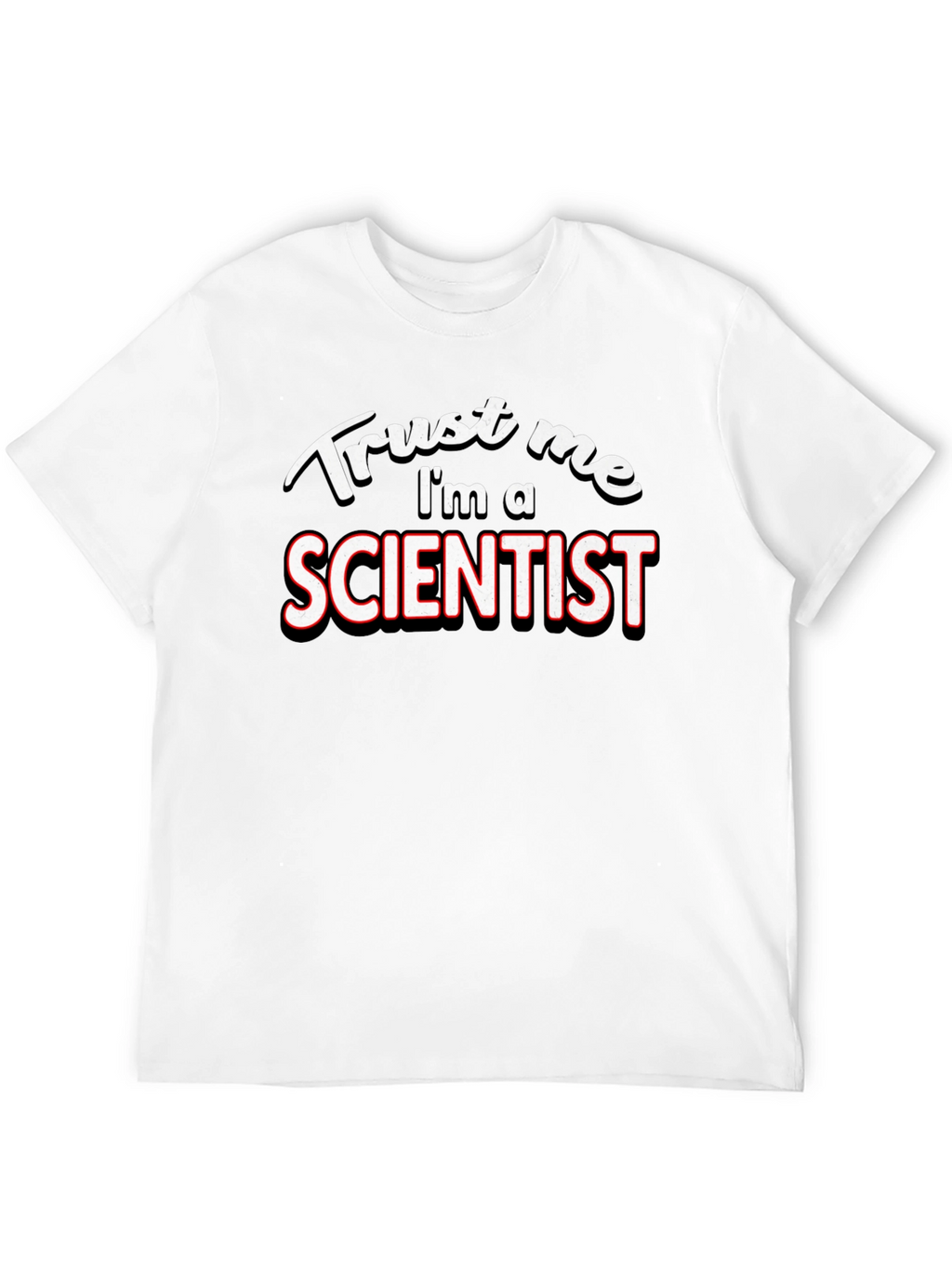 Trust Me Im a Scientist Black T-Shirt
