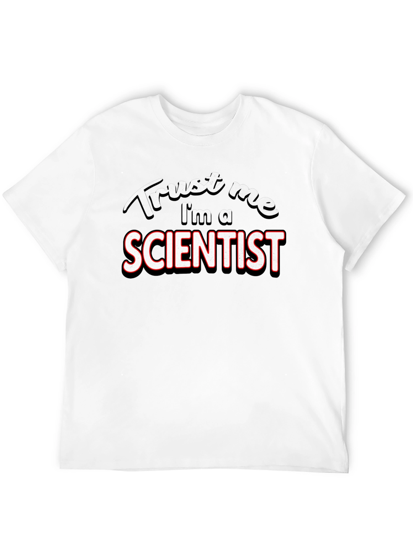Trust Me Im a Scientist Black T-Shirt