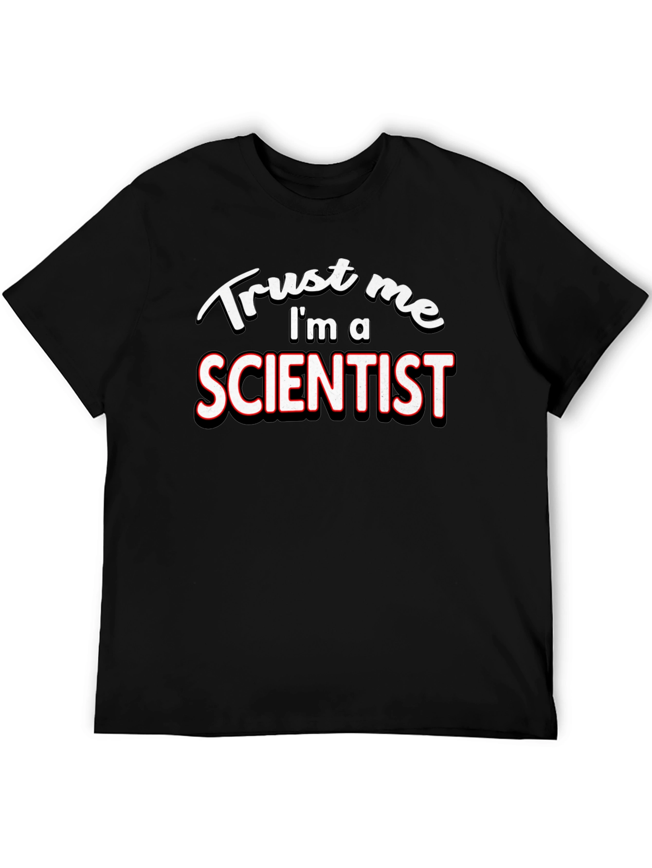 Trust Me Im a Scientist Black T-Shirt