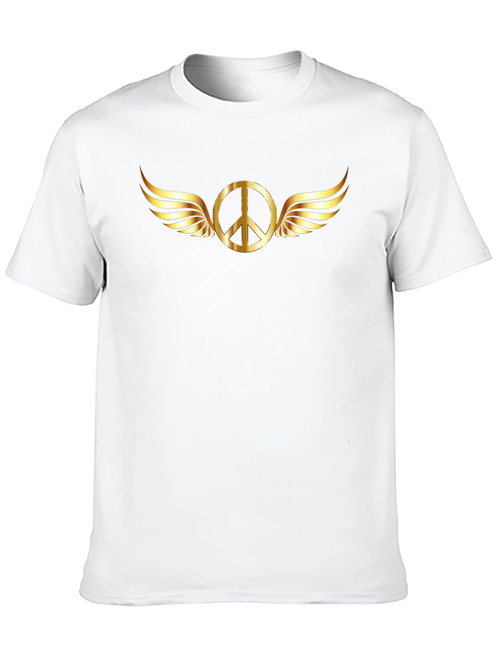 Peace Sign with Wings Graphic Tee