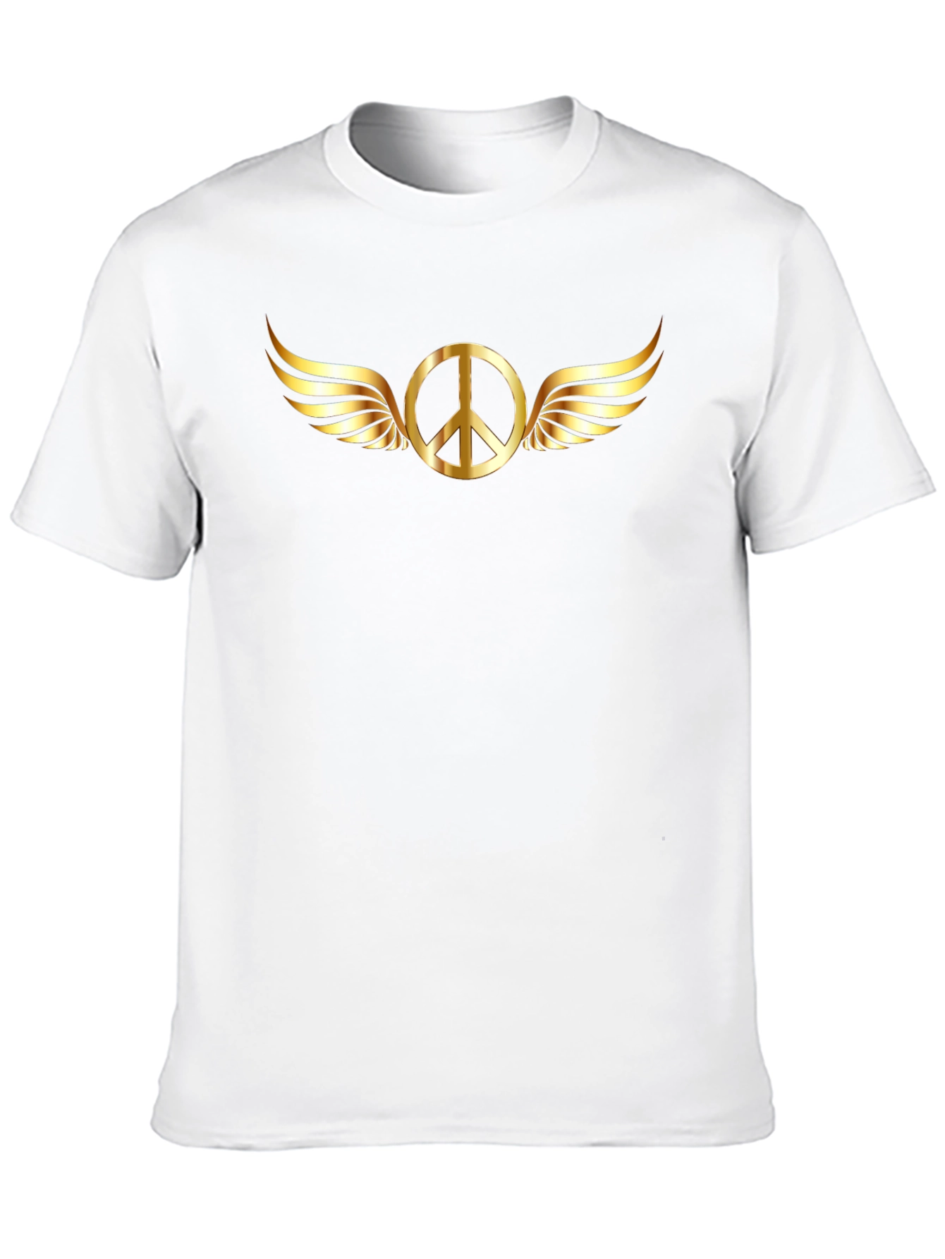 Peace Sign with Wings Graphic Tee