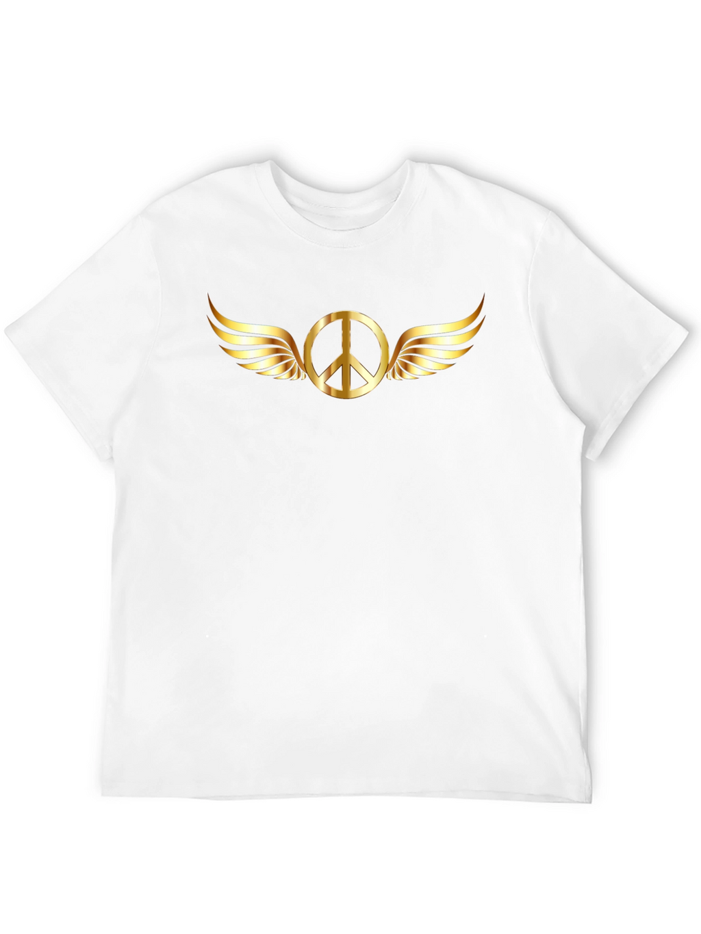 Peace Sign with Wings Graphic Tee