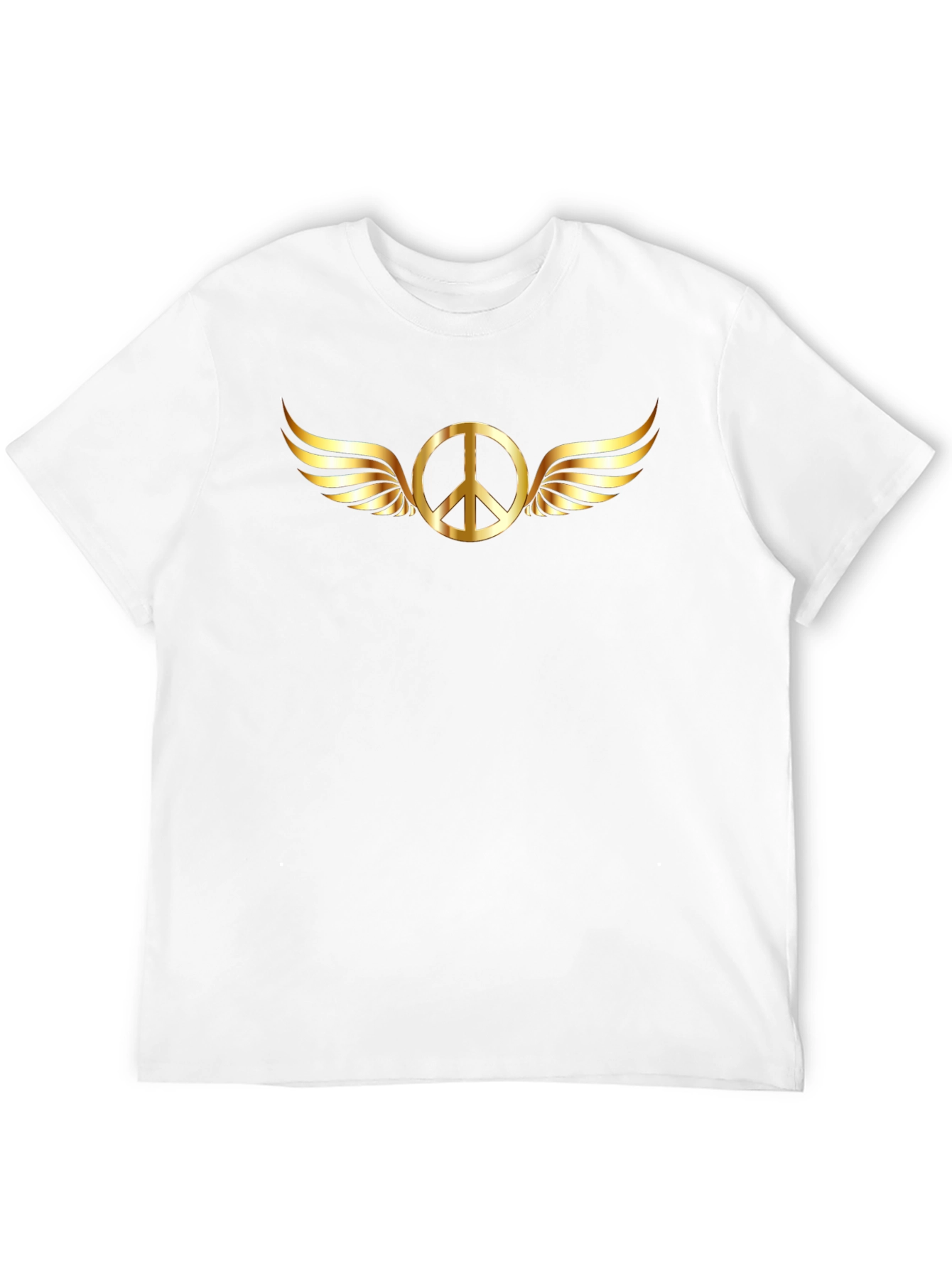Peace Sign with Wings Graphic Tee
