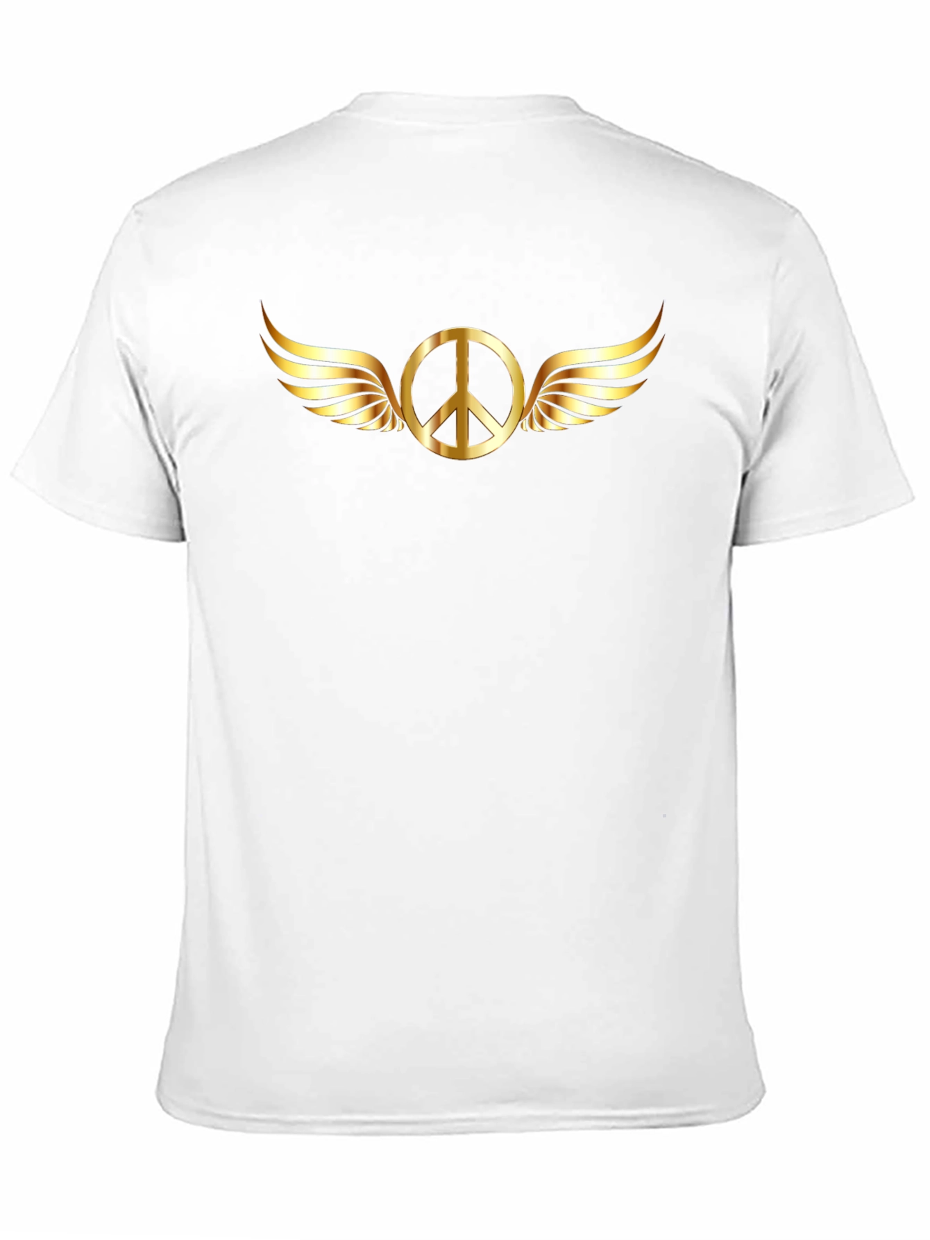 Peace Sign with Wings Graphic Tee