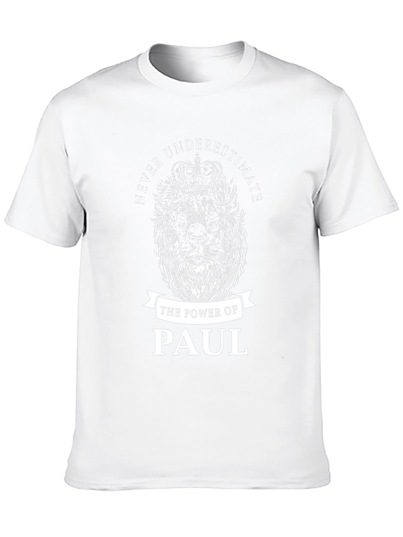Never Underestimate Paul Lion Graphic Tee