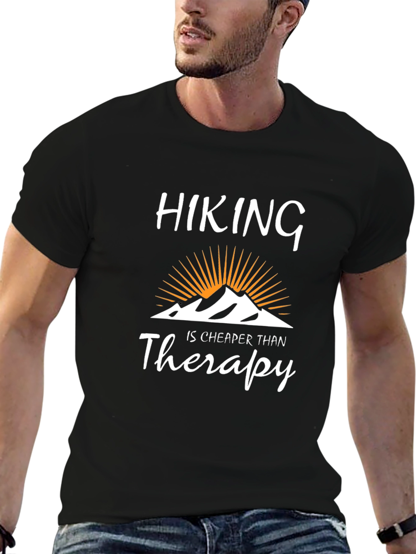 Hiking is Cheaper Than Therapy Tee