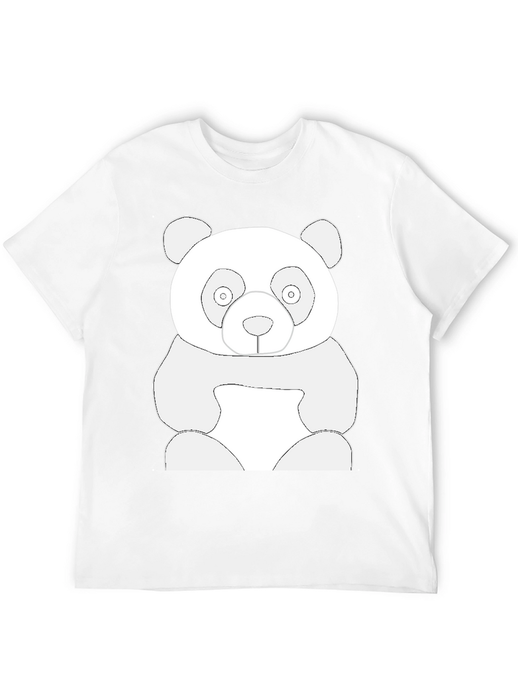 Cool Panda Graphic Tee - Black Cotton T-Shirt