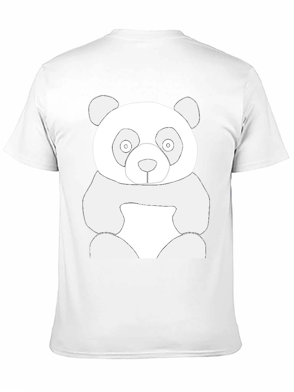 Cool Panda Graphic Tee - Black Cotton T-Shirt