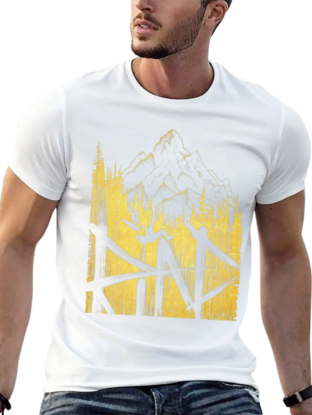 Mountain Biking T-Shirt - Adventure Ready