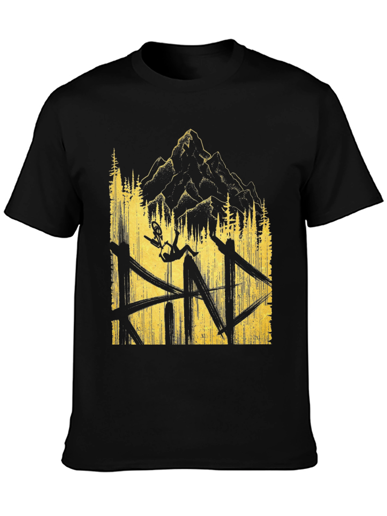 Mountain Biking T-Shirt - Adventure Ready