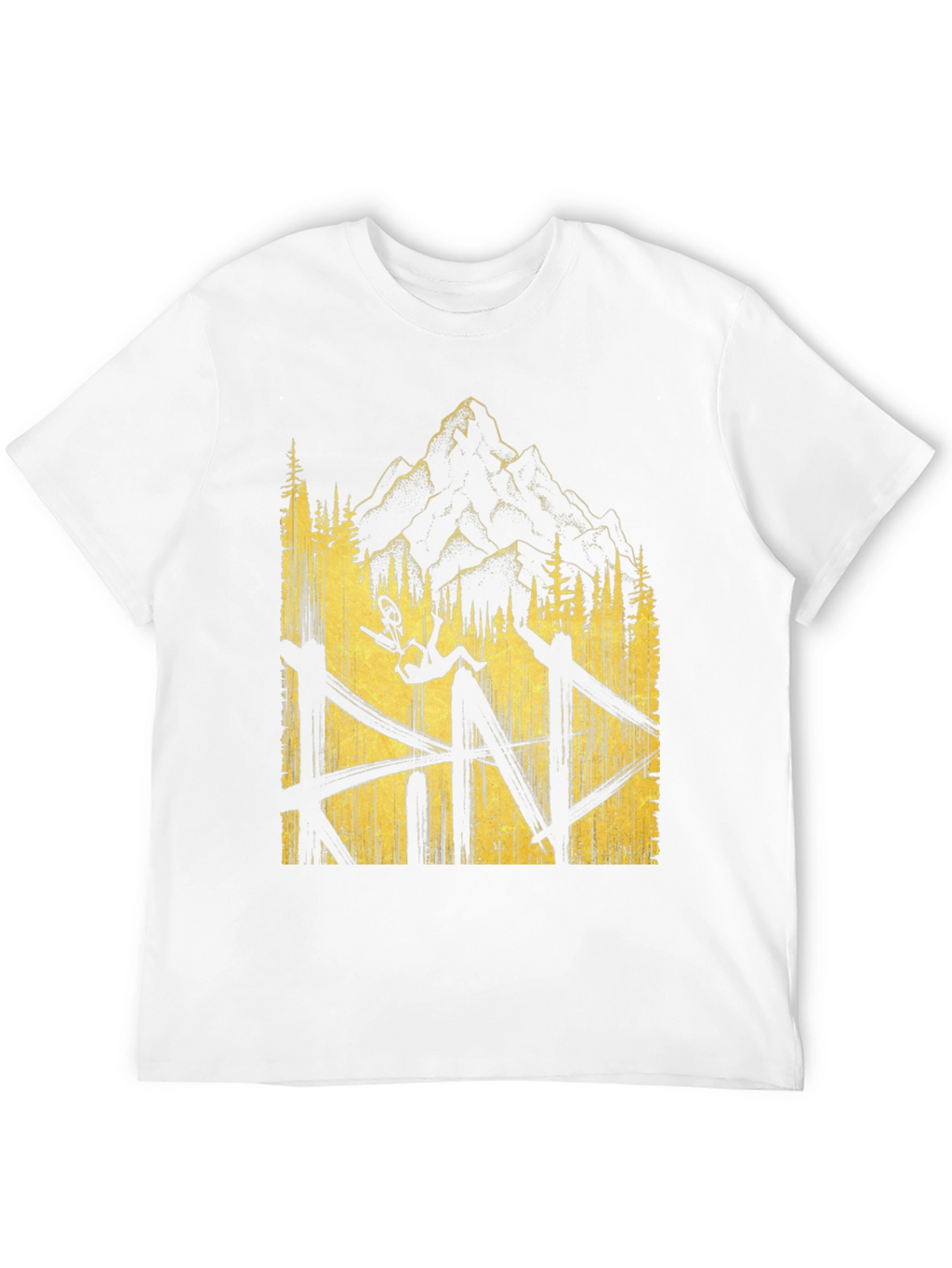 Mountain Biking T-Shirt - Adventure Ready