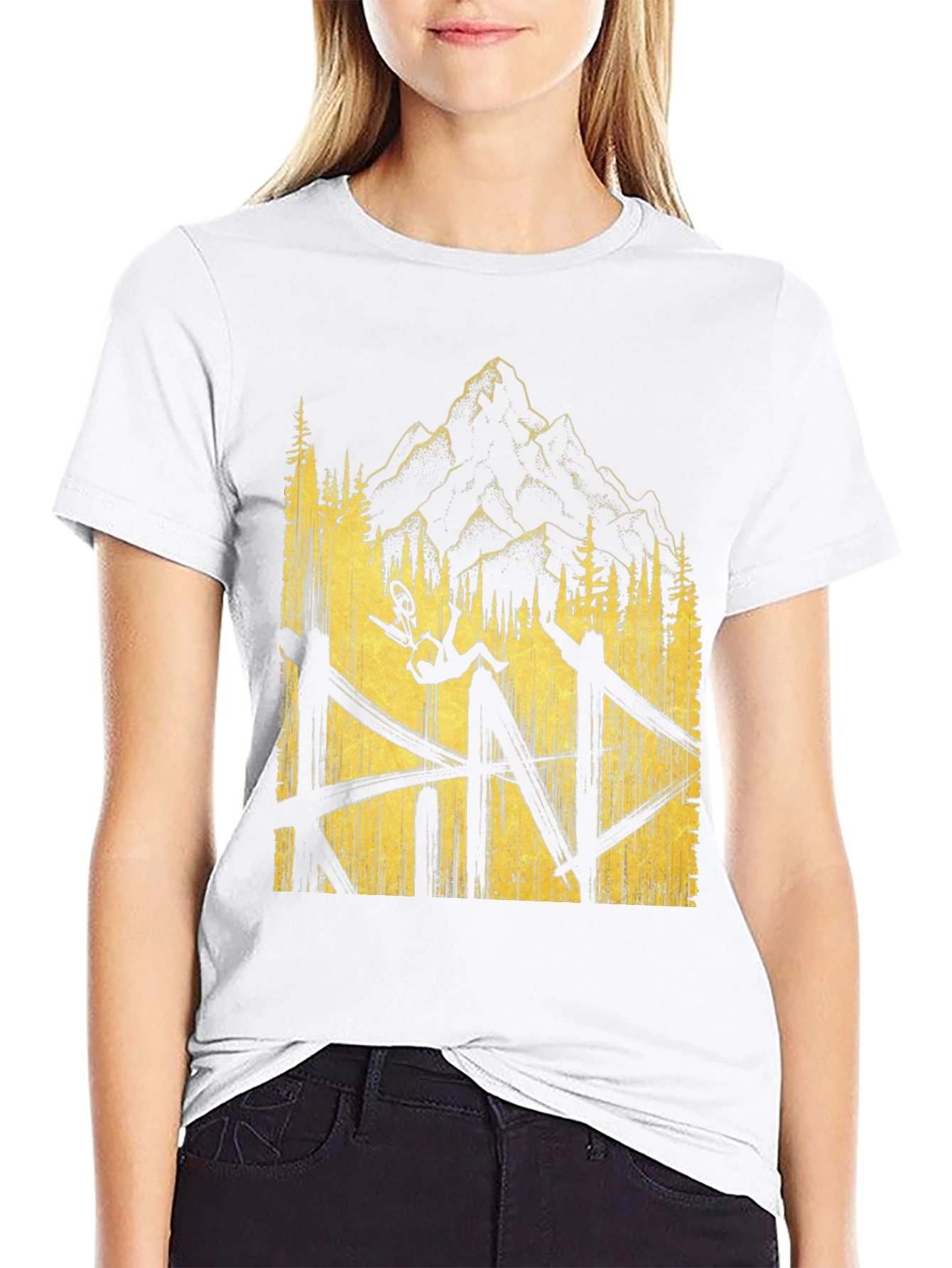 Mountain Biking T-Shirt - Adventure Ready